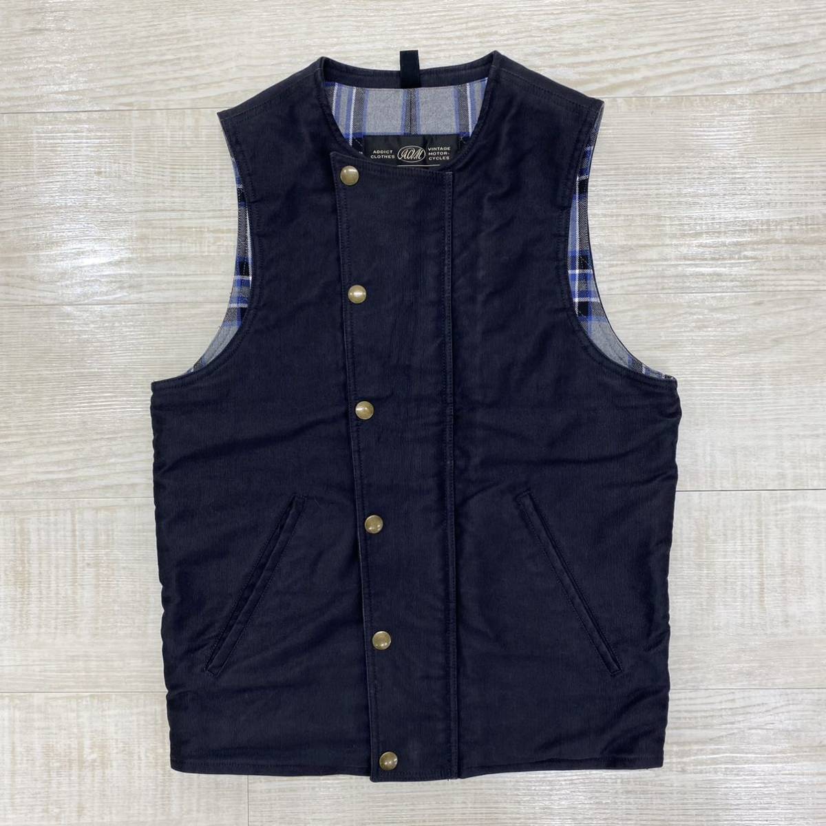 ADDICT CLOTHES アディクトクローズ COTTON ULSTER VEST 