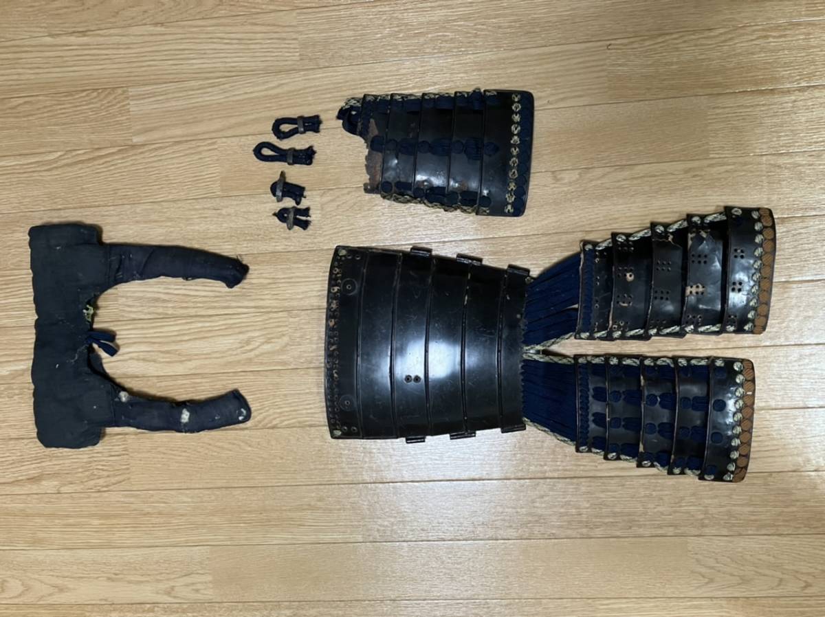 【大得価】 江戸期の甲冑部品 部品どりにどうぞ(甲冑（兜、鎧）)｜売買されたオークション情報、yahooの商品情報をアーカイブ公開 - オークファン 甲冑（兜、鎧）