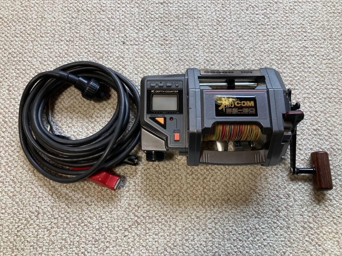 Daiwa 電動リール 棚COM タナコン SS-80 動作未確認 Daiwa 電動リール