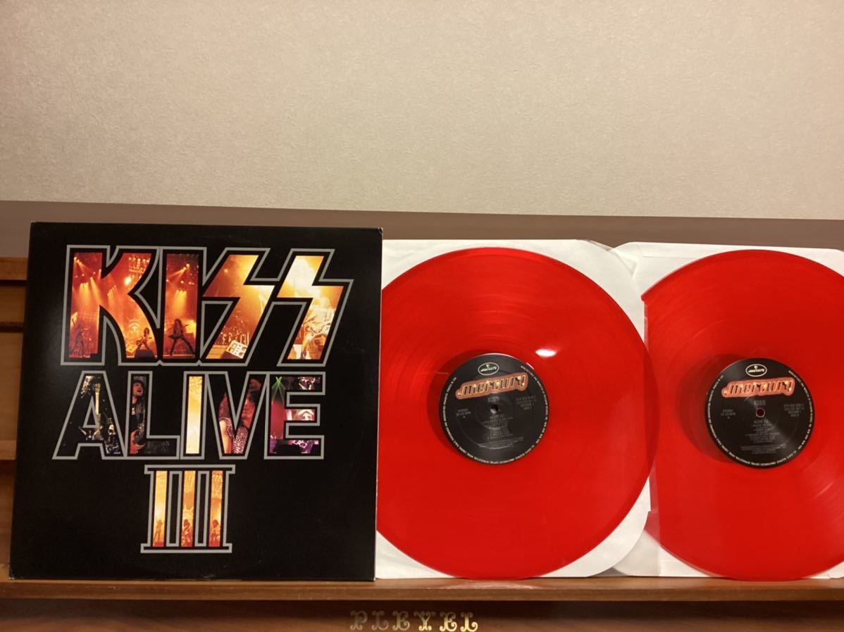 Kiss キッス ALIVE Ⅲ シリアルナンバー有 1993年のレアアナログ盤 赤盤(Kiss)｜売買されたオークション情報、yahooの商品情報をアーカイブ公開 - オークファン K