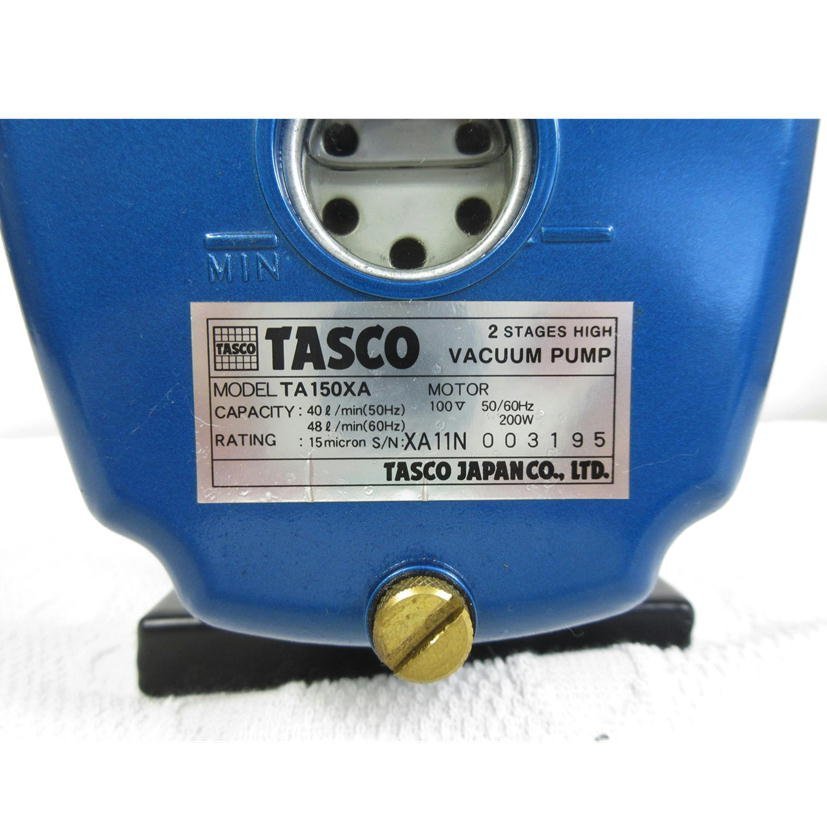 TASCO タスコ TA150XA 真空ポンプ【リライズ市川行徳店】【店頭取引