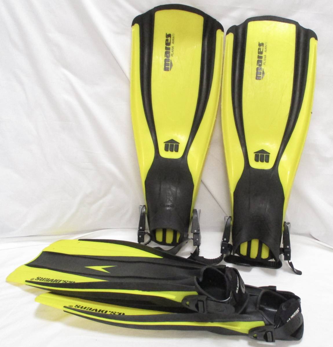 221125J120★mares+U.S.DIVERSフィン　2本セット★全国送料無料！