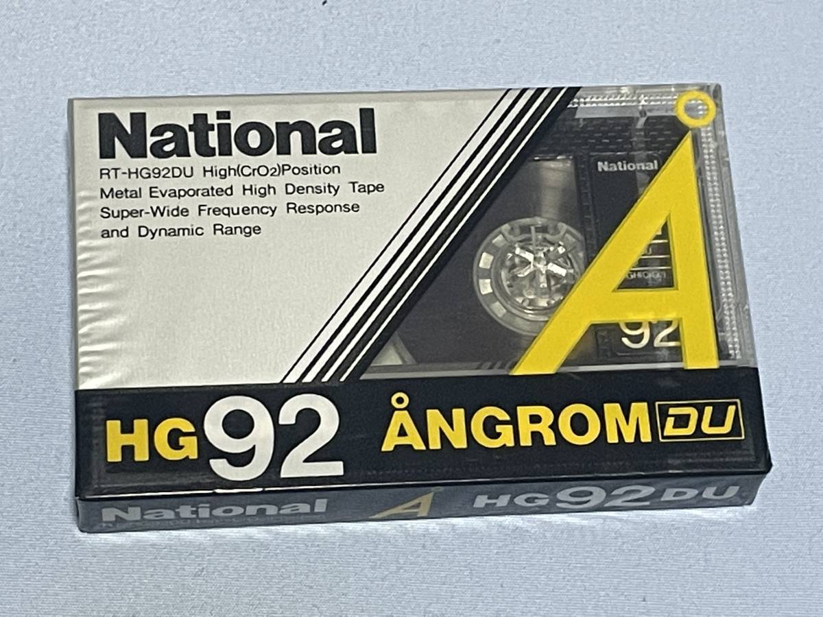 National HG92 オングローム DU カセットテープ ハイポジション 