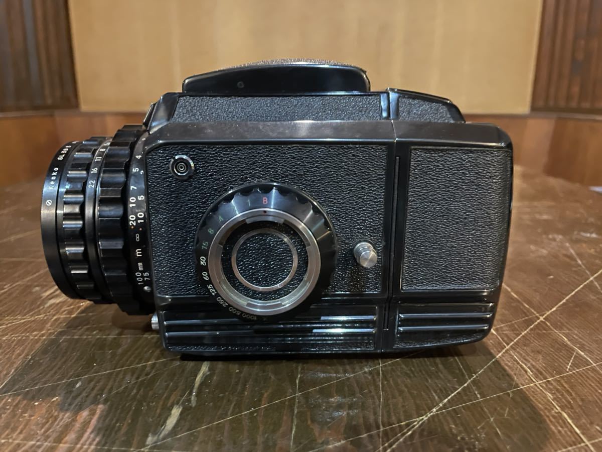 ゼンザブロニカ Zenza Bronica S2 中判カメラ レンズ F-100 2.8 Nikon