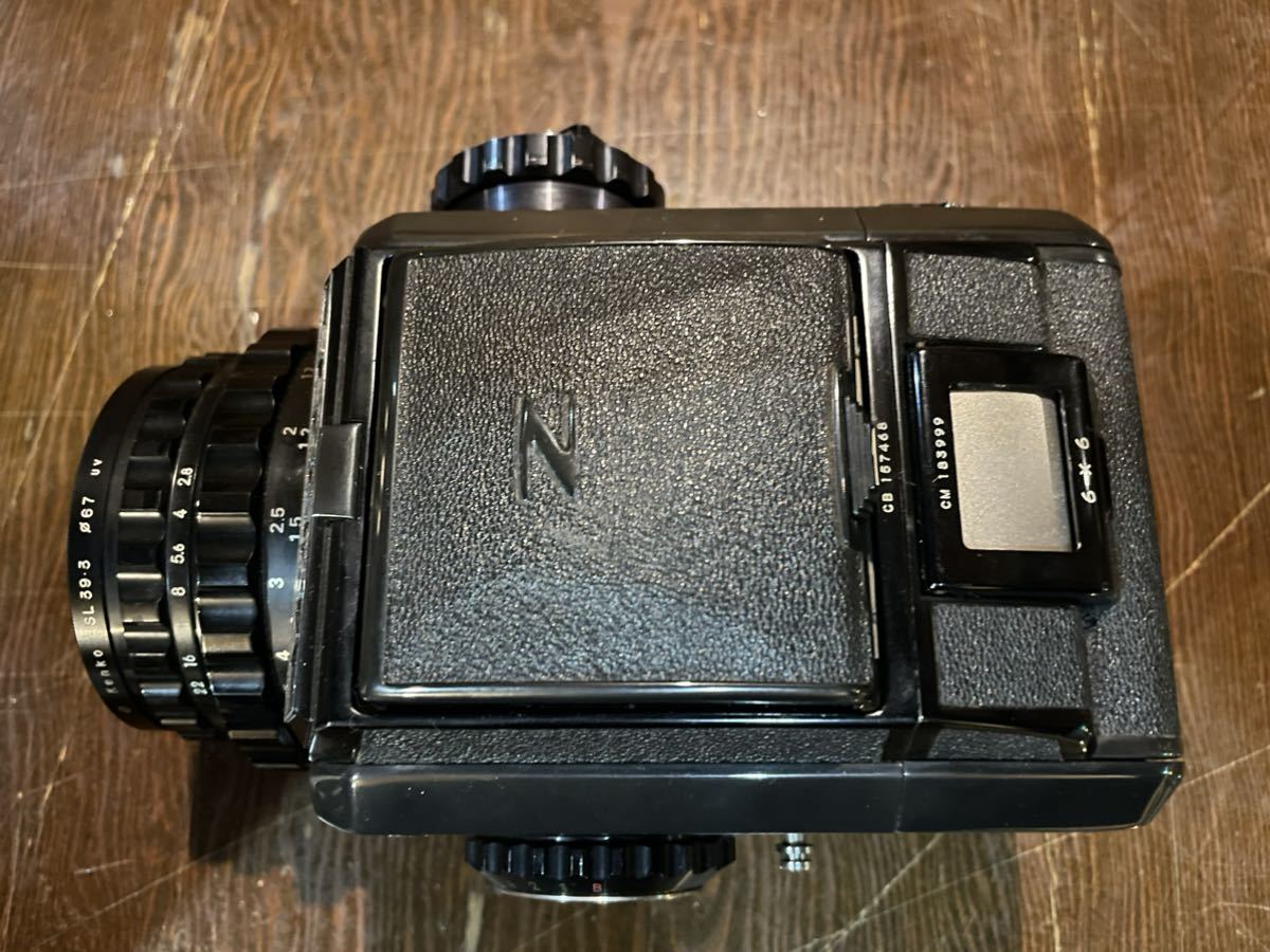 ゼンザブロニカ Zenza Bronica S2 中判カメラ レンズ F-100 2.8 Nikon