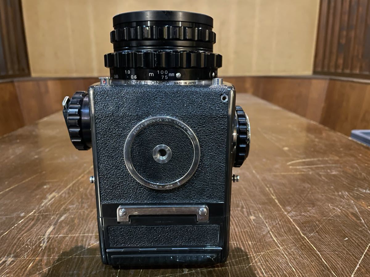 ゼンザブロニカ Zenza Bronica S2 中判カメラ レンズ F-100 2.8 Nikon