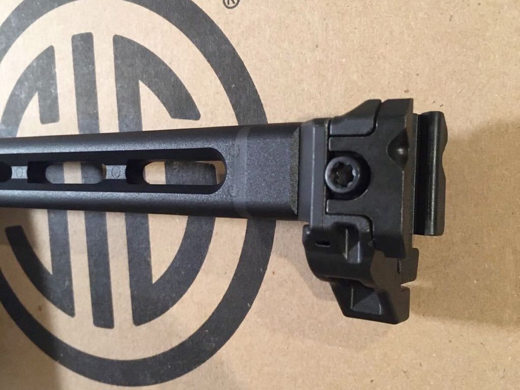 SIG SAUER PCBストック 黒 実物 SIG SAUER FOLDING PCB KIT - MPX, MCX