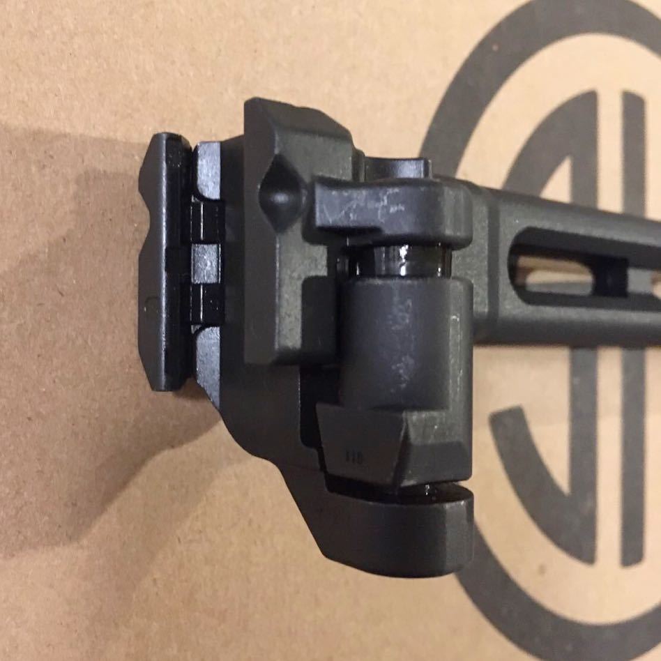 SIG SAUER PCBストック 黒 実物 SIG SAUER FOLDING PCB KIT - MPX, MCX