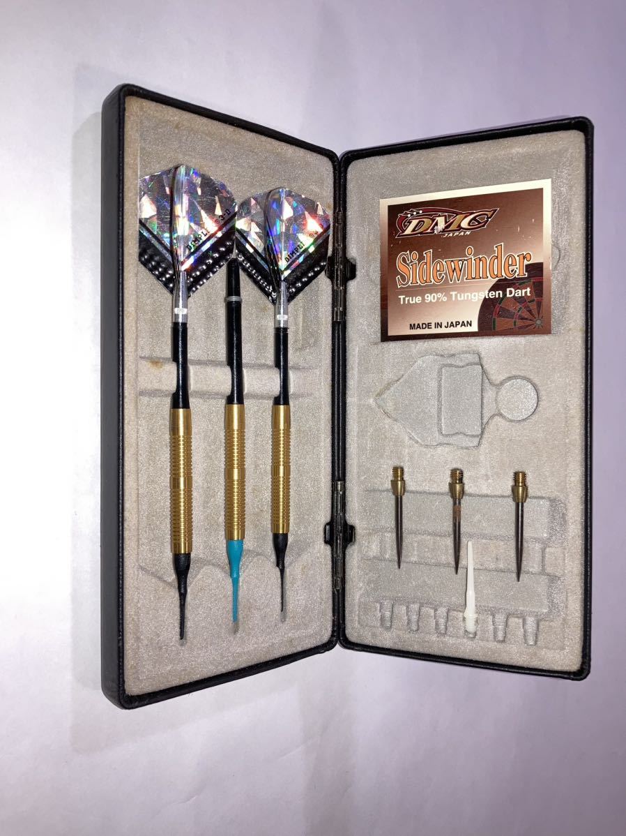 DMCサイドワインダーダーツセット（ダーツ3本・DMCレザーケース） DMCサイドワインダーダーツセット（ダーツ3本・DMCレザーケース） DMC