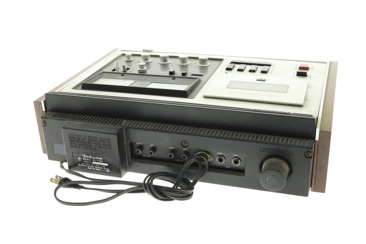 VMPD4-1111-25 Technics テクニクス カセットデッキ MODEL RS-276U  