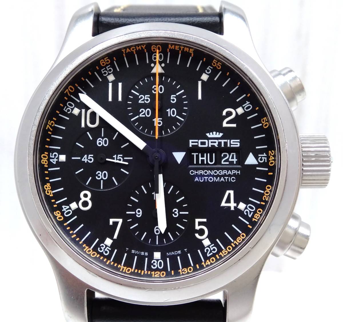 FORTIS フォルティス コスモノート クロノグラフ 自動巻き メンズ 
