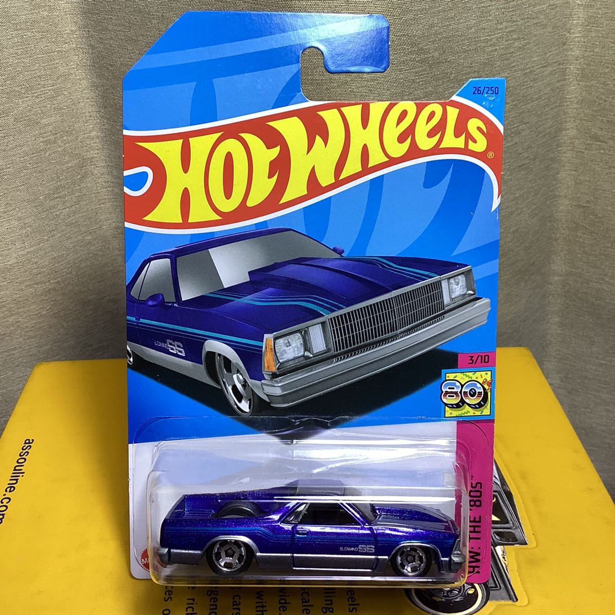 ホットウィール ホットワンズ '80s エルカミーノブラックウォール 新品 極上 ホットウィール ホットワンズ '80s エルカミーノブラックウォール 新品