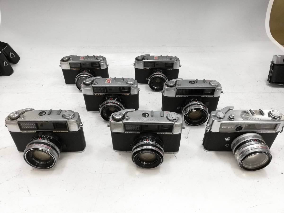 Q-444【YASHICA】コンパクトカメラ 合計24点 まとめ売り 【全品 中古