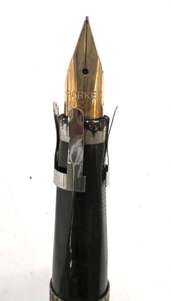 万年筆 PARKER パーカー 筆記用具 14K スターリングシルバー 文房具