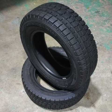 185/65R14 8mm 2本 2018年製造 中古タイヤ DUNLOP WINTER MAXX WM01 スタッドレス 14インチ バリ山 ダンロップ 221129-4
