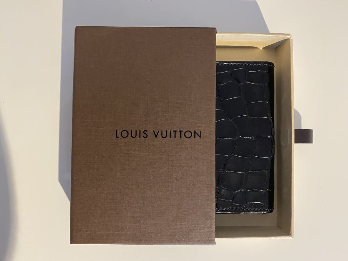 ルイヴィトン LOUIS VUITTON カードケース Louis クロコ - ヴィトン