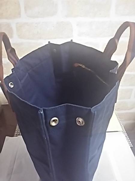 エルメストートバックフールトゥMMネイビー(美品)値下げ再出品