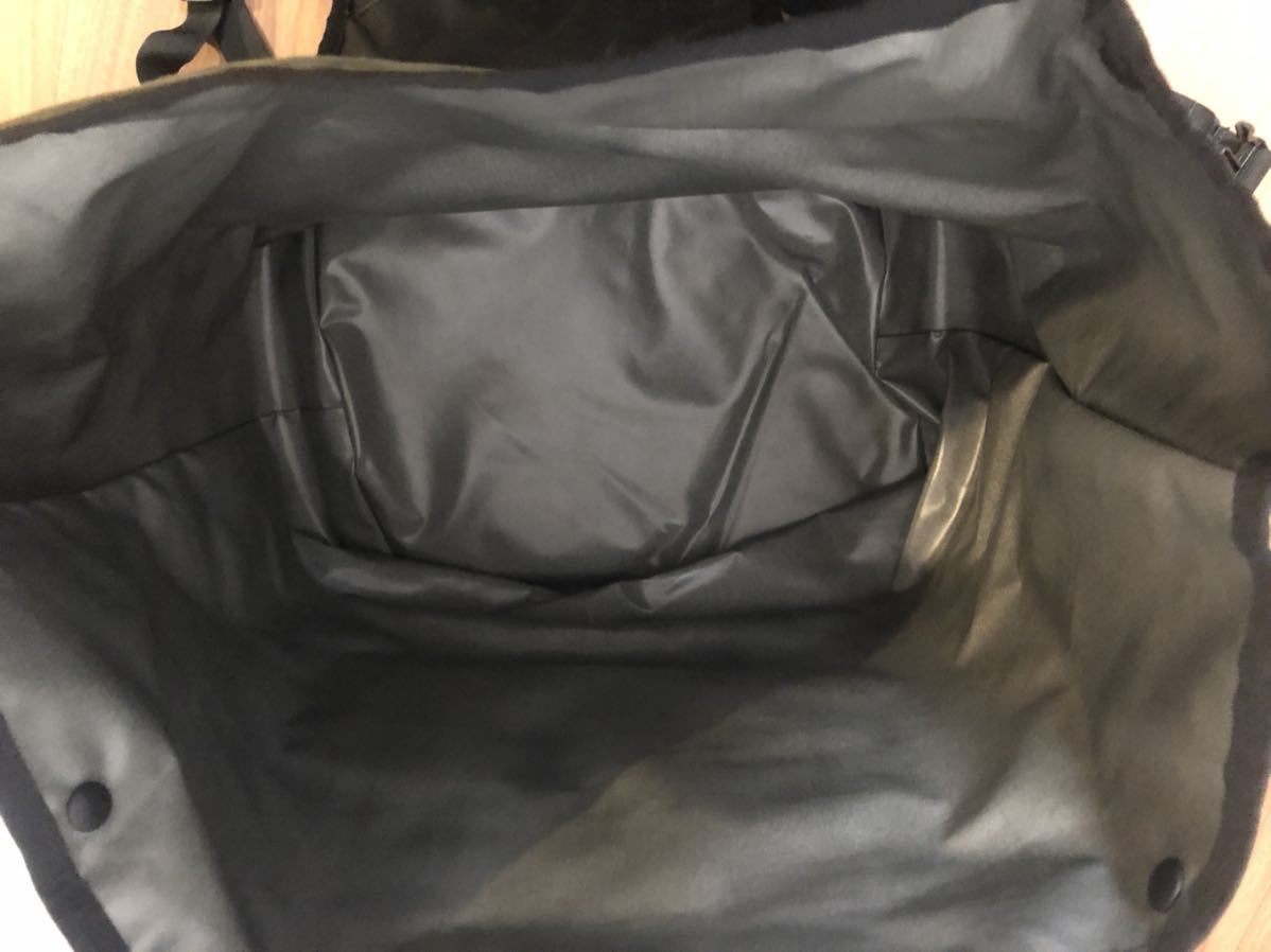 ILE inside line equipment porteur rack bag (waxed/forest) ピスト