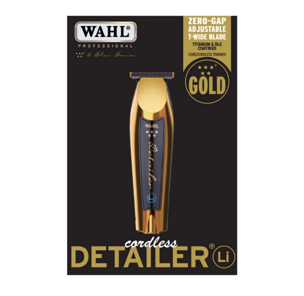 WAHL Cordless Detailer Li Gold バリカン レア シェーバー トリマー