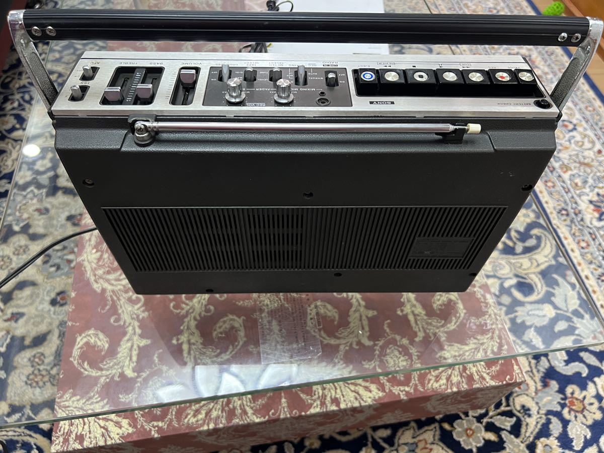 SONYソニー CF-1980 Mark II ラジカセラジオ希少品 SONYソニー CF-1980 Mark II ラジカセラジオ希少品