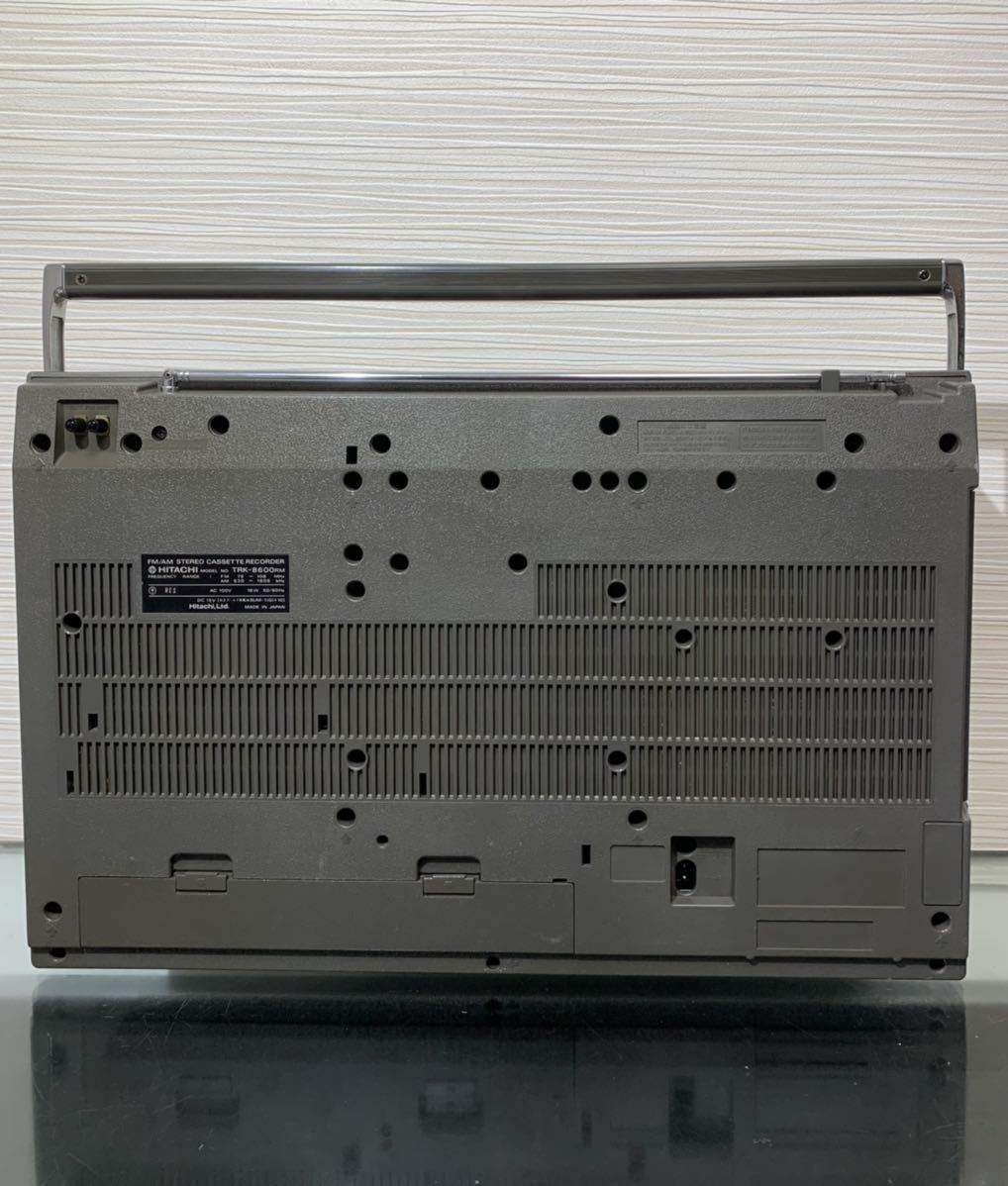 SHARP シャープ FM/AMモノラルカセット QT-11R ラジカセ 昭和レトロ