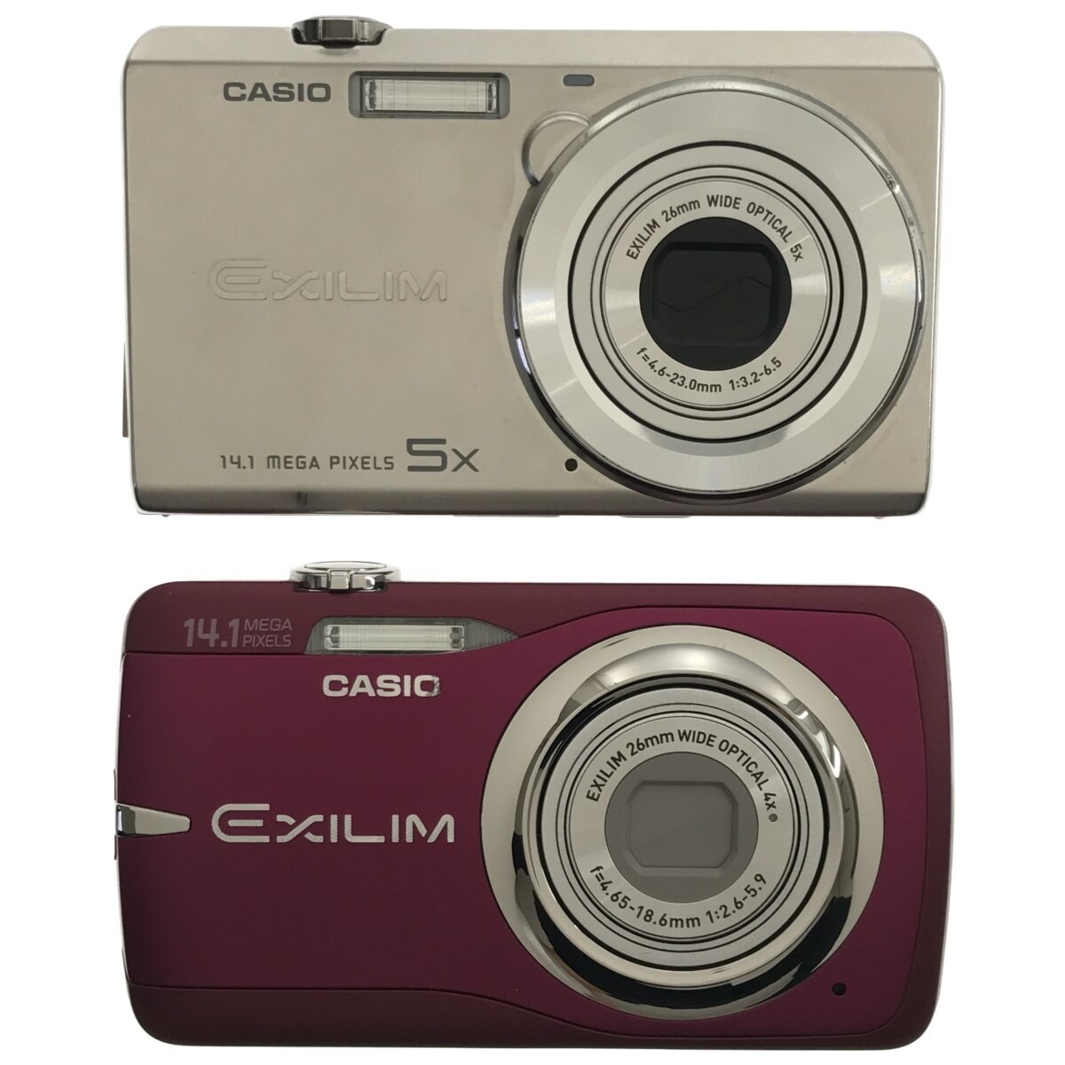 通電確認済み 4台まとめ】デジタルカメラ FUJIFILM Finepix V10 + J50