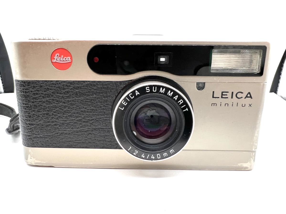 LEICA minilux コンパクトフィルムカメラ ライカ / Summarit 40mm F2.4
