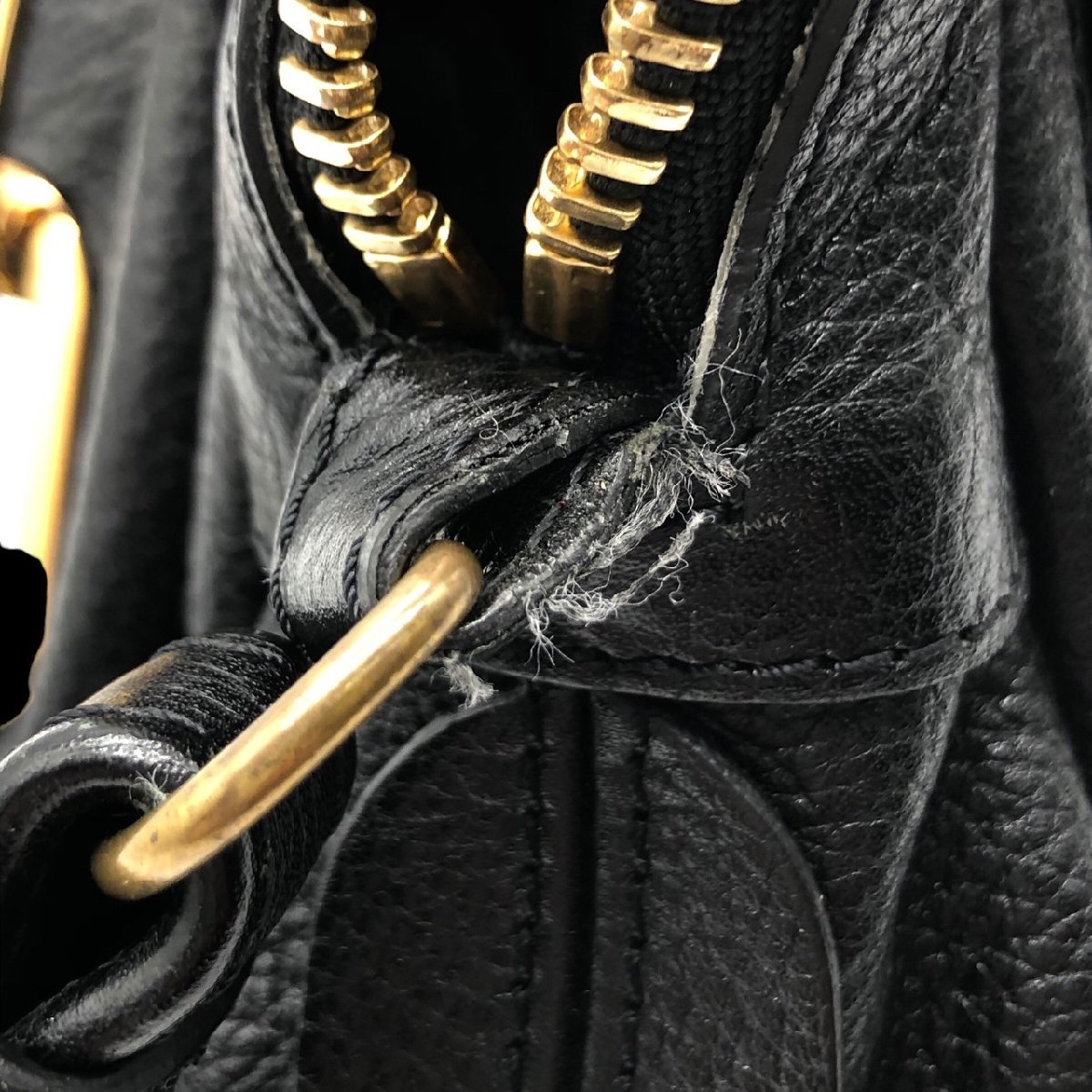 Chloe クロエ 031157 パラティ スモール レザー 2WAY ハンドバッグ 