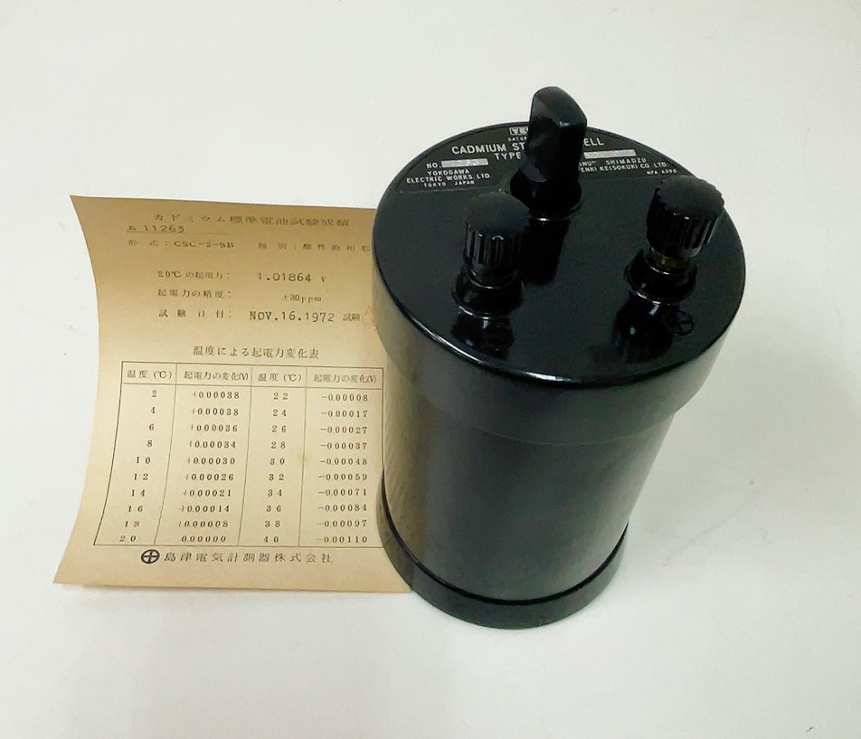 限定セール 横河電機/島津製作所 標準電池 cadmium standard cell TYPE 2742 カドミウム標準電池/T411-776(測定器)｜売買されたオークション情報、yahooの商品情報をアーカイブ公開 - オークファン その他