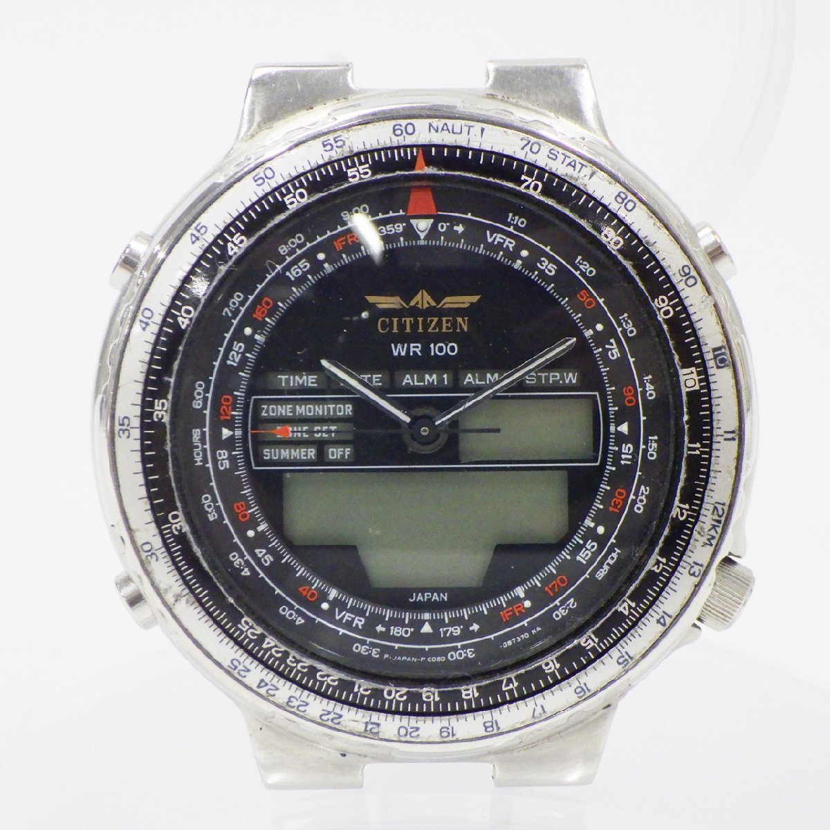 ○ CITIZEN シチズン 腕時計 スポルテ パイロット C080-088492 WR100