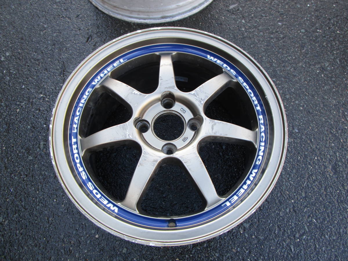714】ウェッズスポーツ SA-90 15インチ 7J +38 PCD100 1本