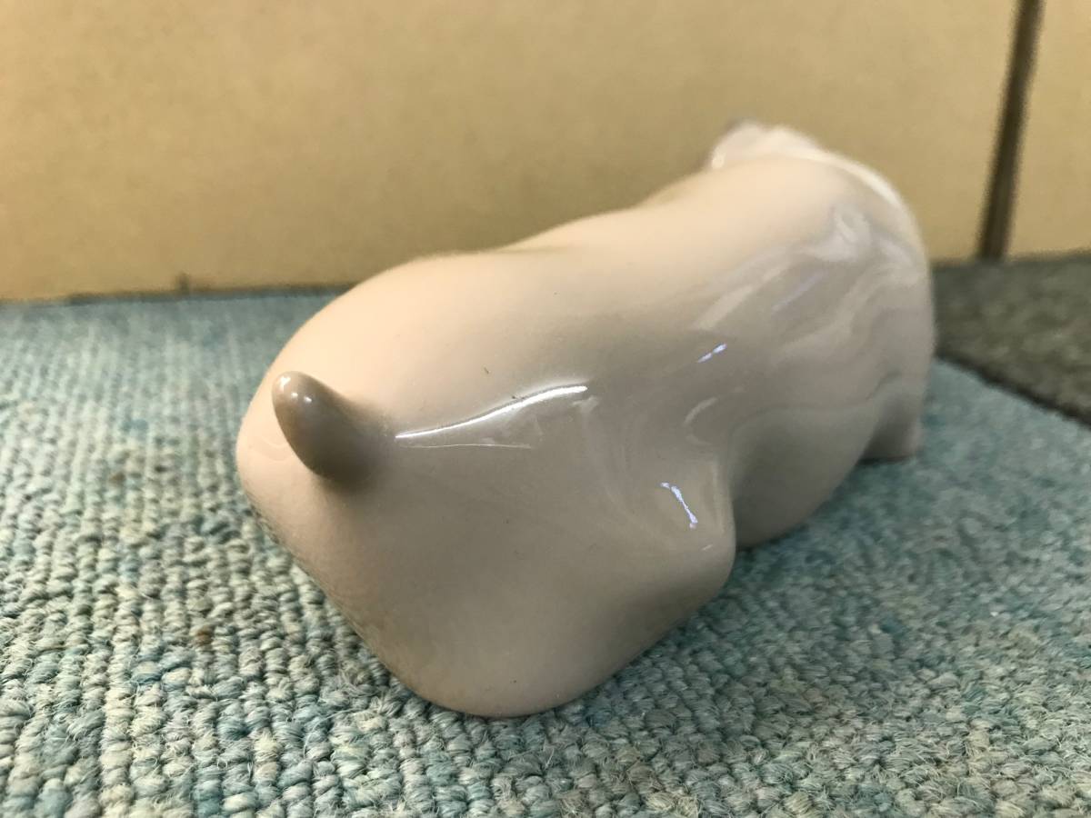 リヤドロ 犬 ブルドッグとロリポップ フレンチブルドッグとマカロン