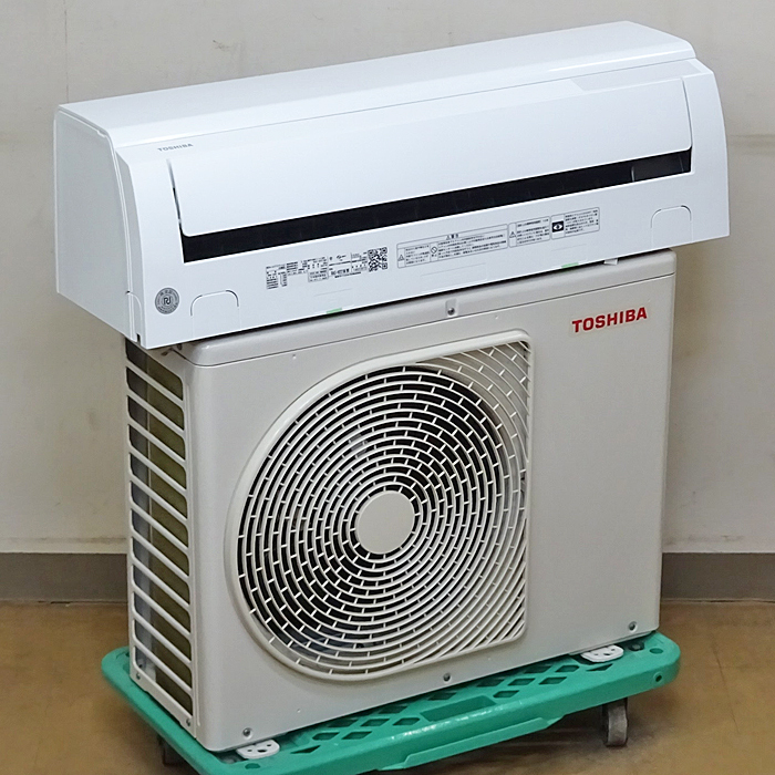 美品 東芝 TOSHIBA エアコン RAS-H221M(W) 2021年製 6畳 東芝 RAS