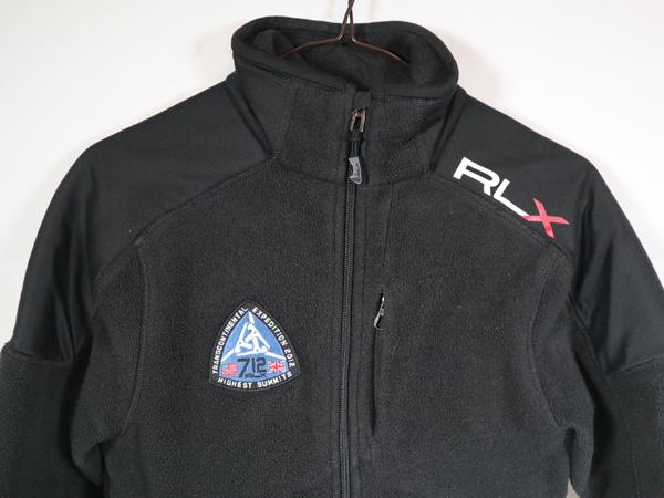 RLX RALPH LAUREN 　アールエルエックス　ラルフローレン　フリースジャケット　サイズXS ワッペン/612021163