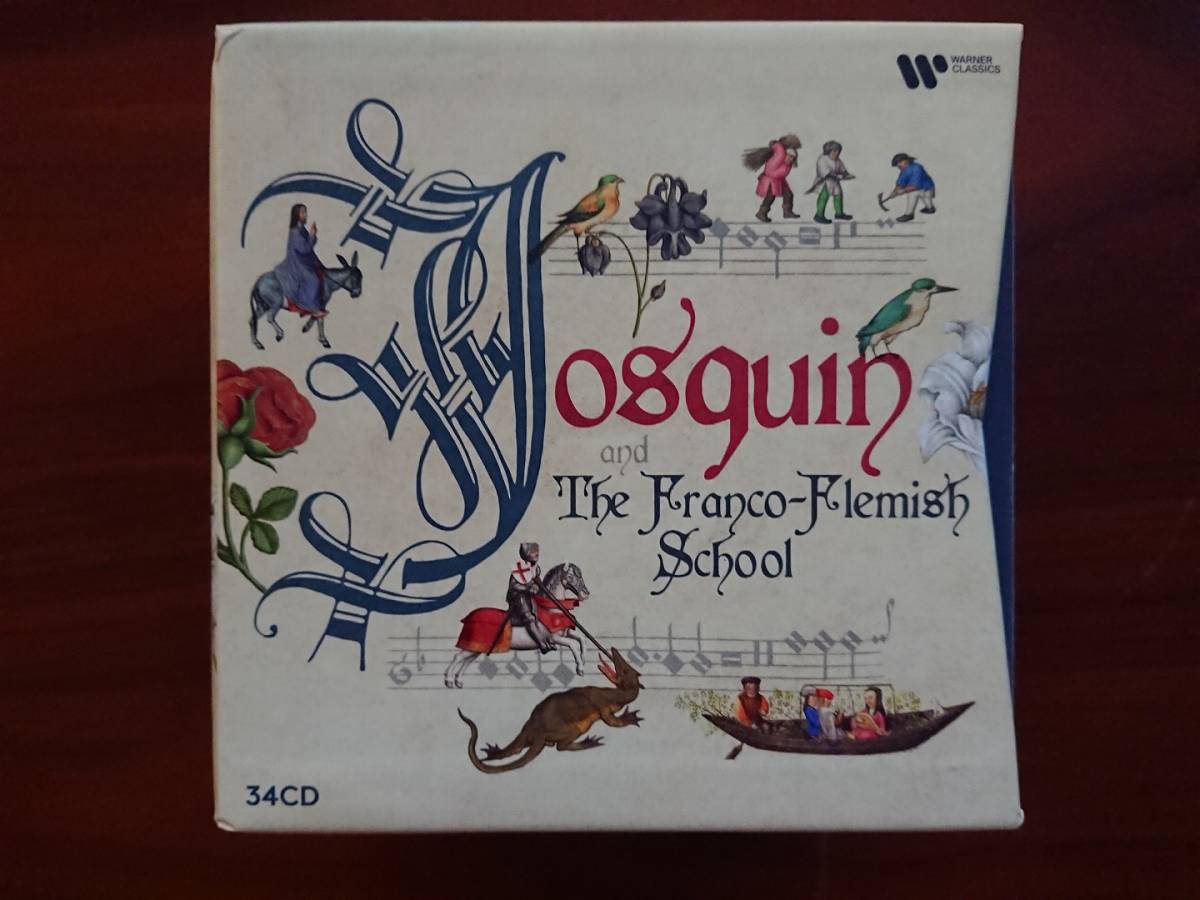 ジョスカン・デ・プレとフランドル楽派（34CD）Josquin & the Franco 