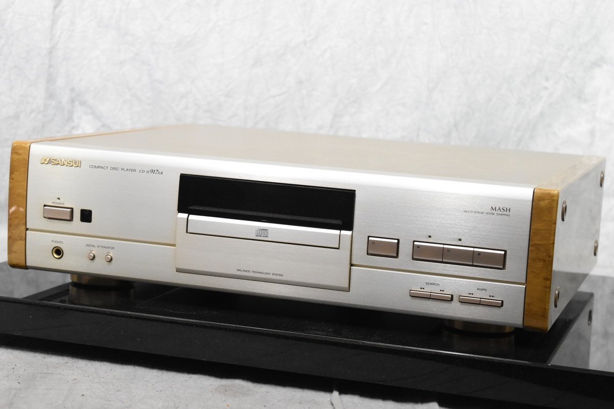 SANSUI サンスイ CDプレーヤー CD-α917XR【難あり品】