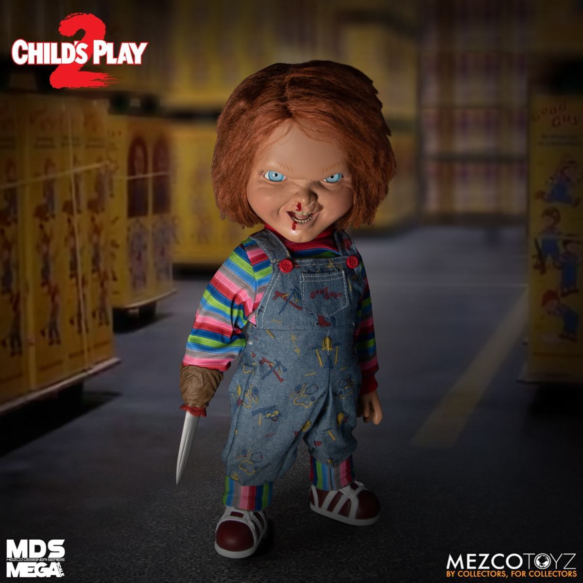☆チャッキー 15inc フィギュア Menacing Chucky Mega Scale 新品