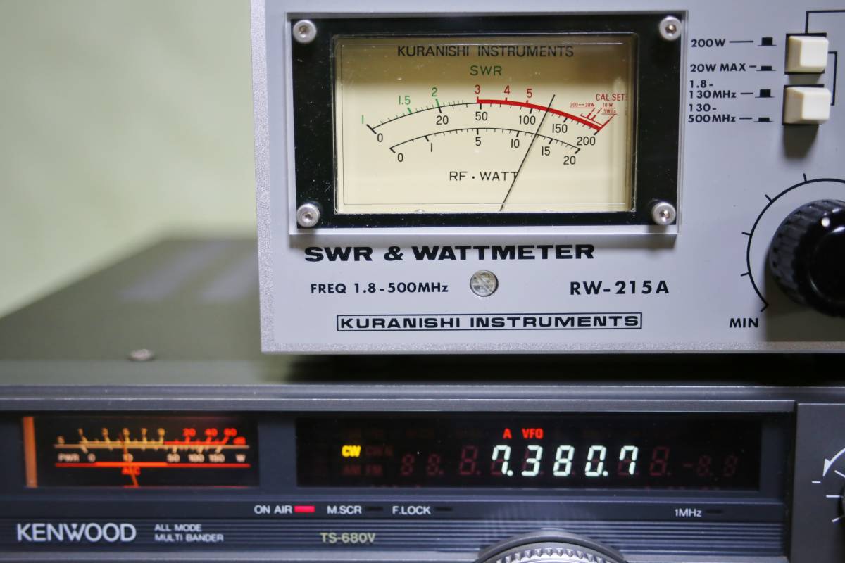 KENWOOD TS-680V ケンウッド HF⁄50MHz 10W オールモードトランシーバー