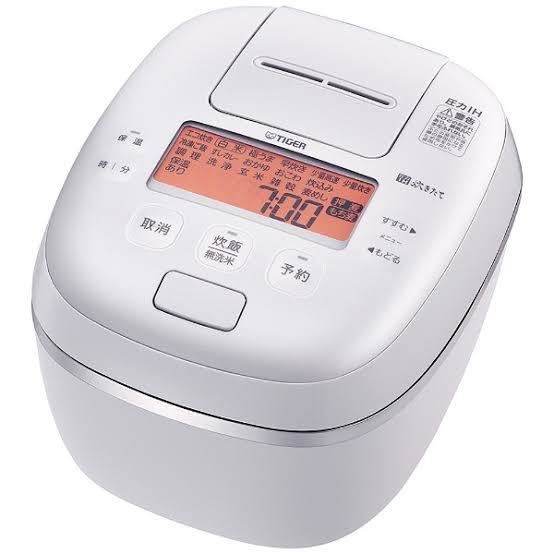新品未開封 炊飯器 タイガー 圧力 IH 炊飯器 5.5合 JPI-S100WS ミスト 
