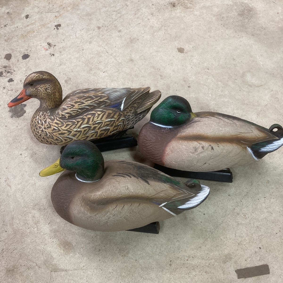 鴨デコイ オス8 メス4 おまけ付き