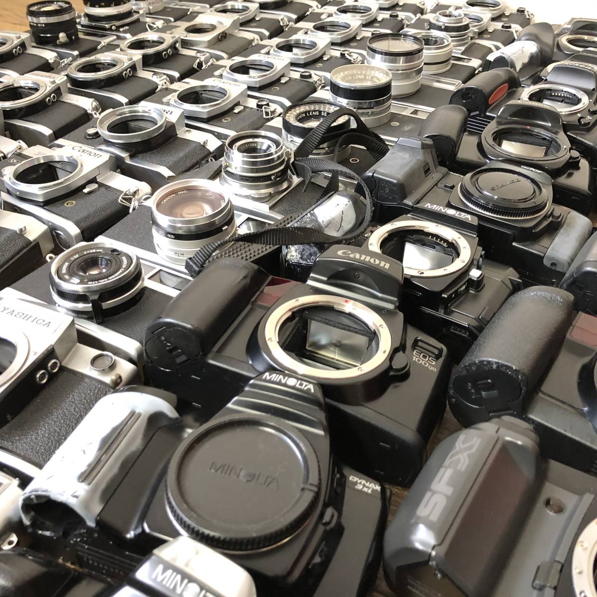 ジャンク フィルムカメラ 7台まとめ Canon FTb FT PENTAX