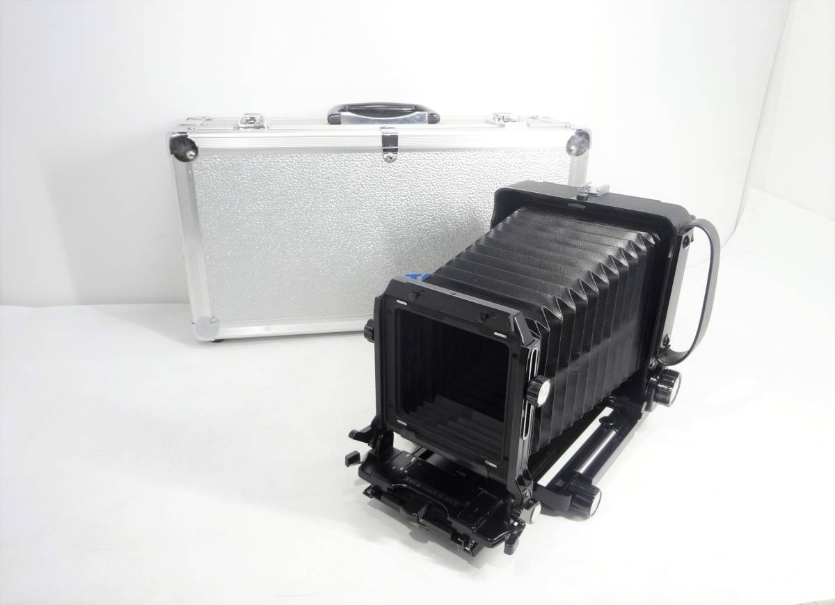 トヨフィールド TOYO-FIELD 45A 蛇腹カメラ 大判カメラ 取説 ケース付 