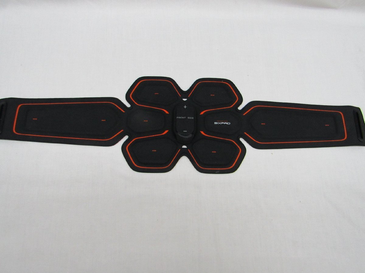 TRAINING GEAR SIXPAD シックスパッド Abs Belt アブズベルト S/M/Lサイズ 未使用ジェルシート4セット付 中古品