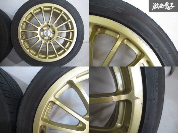 ○スバル 純正OP オプション OZRacing 17インチ 7J +48 PCD100 5H 5穴 