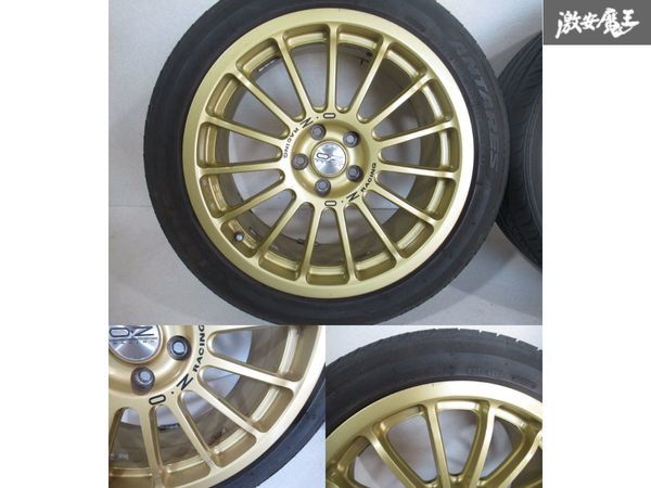 ○スバル 純正OP オプション OZRacing 17インチ 7J +48 PCD100 5H 5穴 