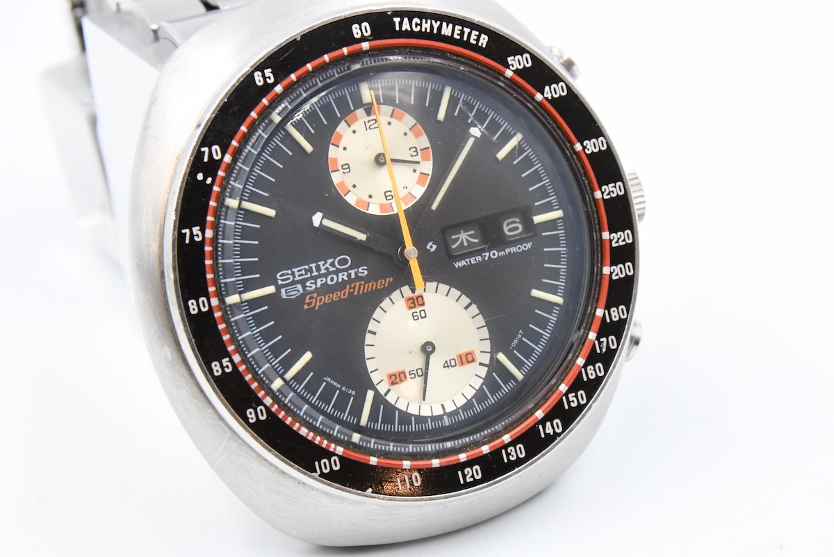 SEIKO セイコー 5 Sports Speed-Timer スピードタイマー Ref.6138-0010 