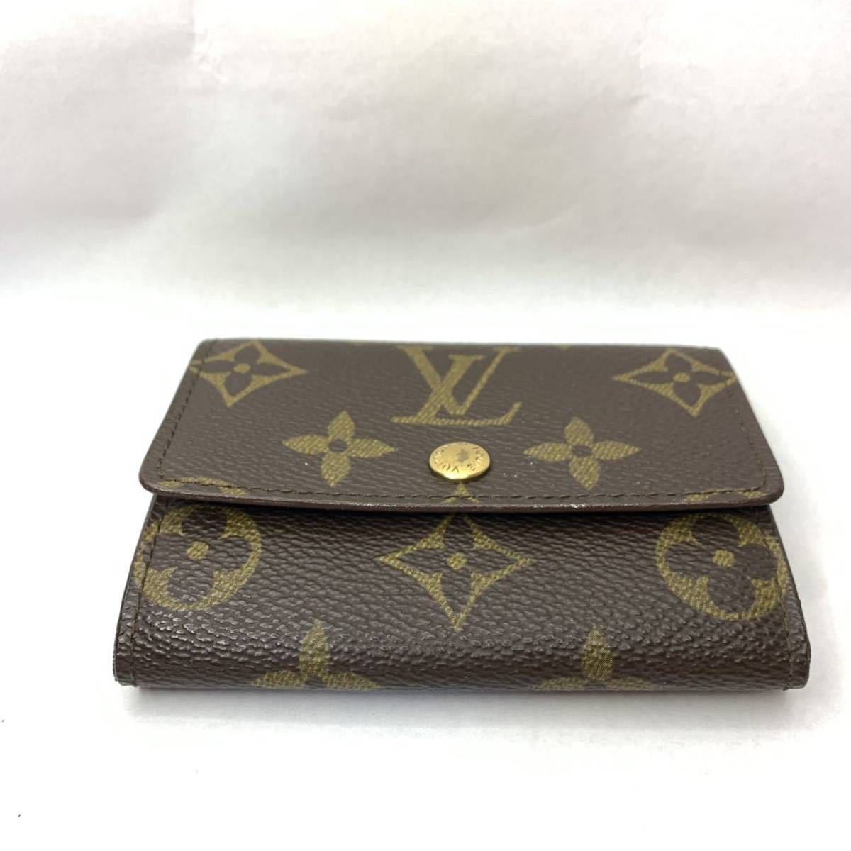 I13 美品 LOUIS VUITTON ルイヴィトン モノグラム カードケース 名刺 