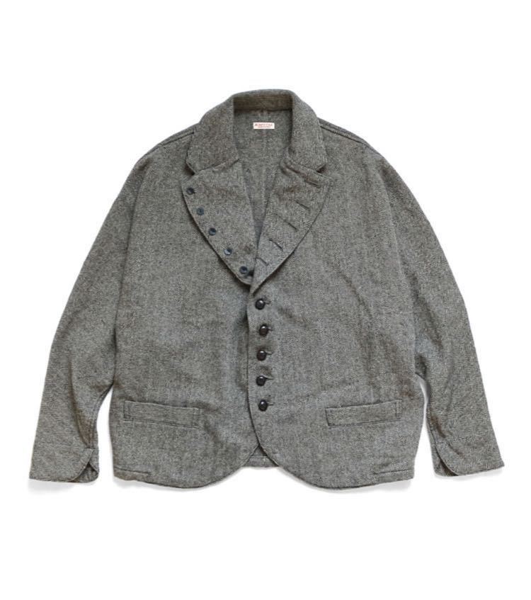 KAPITAL ネップヘリンボン ドルマンJKT キャピタル ウール ジャケット 