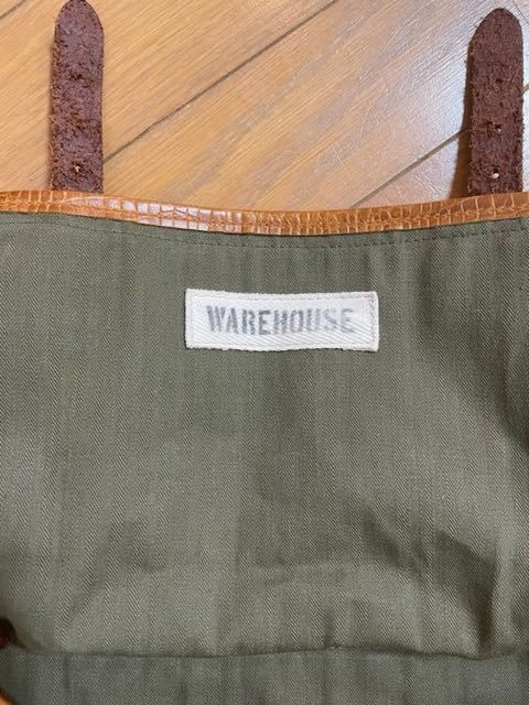 WAREHOUSE LEATHER&CANVAS FIELD BAG ウェアハウス レザー&キャンバス
