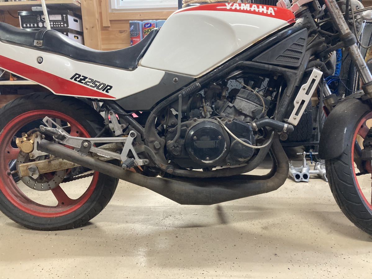 当時物rz250r メーカー不明チャンバー チャンバー マフラー 2本セット RZ250R 用メーカー不明当時ものチャンバー 【公式通販】